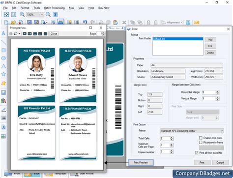 smart card designer tool|id card printing software.